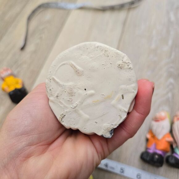 Snow White & The Seven Dwarfs Collection Of Ceramic Hand Painted Figures Vintage - Picture 9 of 16